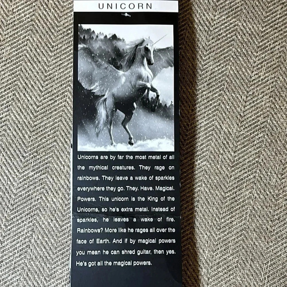 SPENCER’S GIFTS Character Collection Unicorn Knee Socks Socks 10-13 Unisexal - Picture 2 of 4